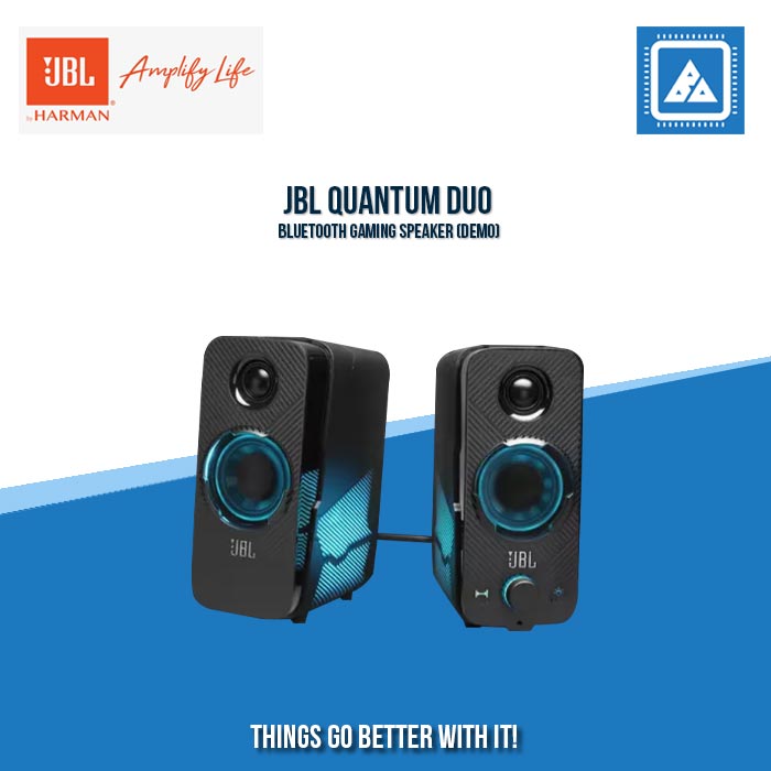 JBL QUANTUM DUO BLUETOOTH GAMING SPEAKER (DEMO) JBL QUANTUM DUO BLUETOOTH GAMING SPEAKER (DEMO)